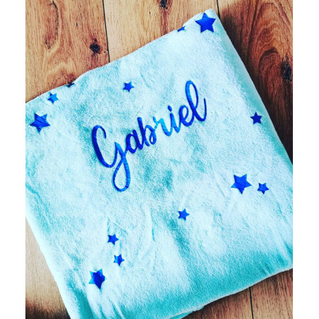 Couverture plaid étoile