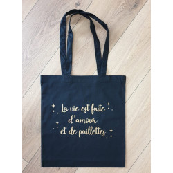 sac Tote bag la vie est...