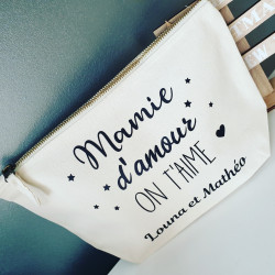 Trousse/pochette mamie d'amour