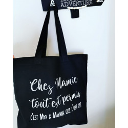 Sac shopping XL Chez mamie...