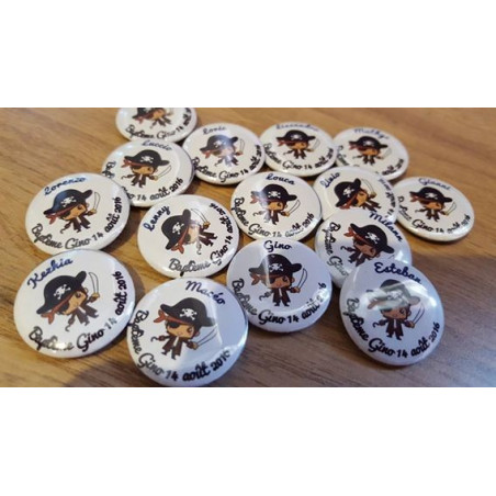 Badge épingle pirate