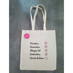 Sac Tote bag "Mon sac Jour J"