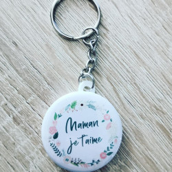 Porte clé Maman je t'aime