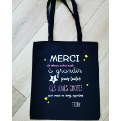 Sac Tote bag Merci de...
