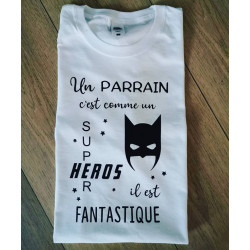 Tee shirt super héros