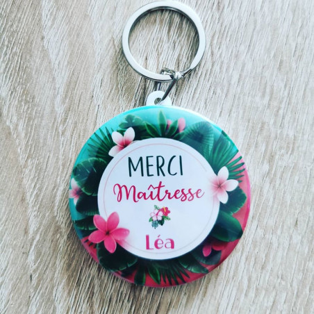 Marque page/porte clé/miroir TROPICAL