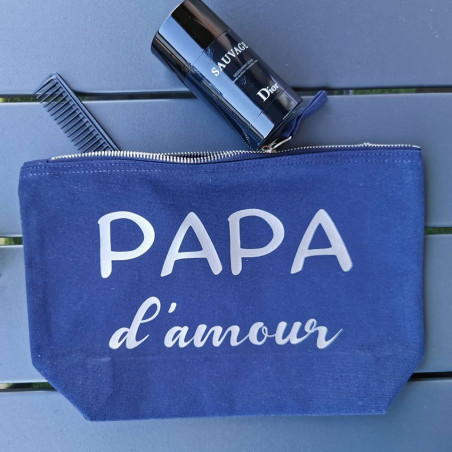 Trousse pochette papa d'amour