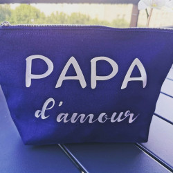 Trousse pochette papa d'amour 2