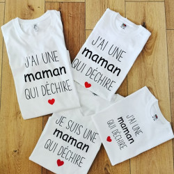 Tee shirt  J'ai une maman...