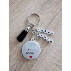 Porte clé papa chéri avec... 2