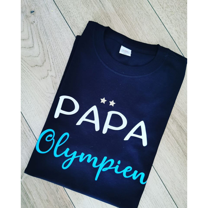 Tee shirt Papa Olympien