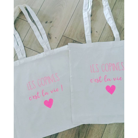 sac Tote bag les copines c'est la vie