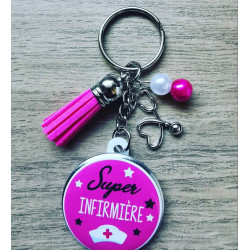 Porte clé infirmière