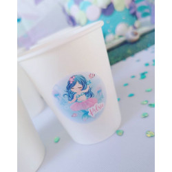 Verre personnalisé Sirène 2