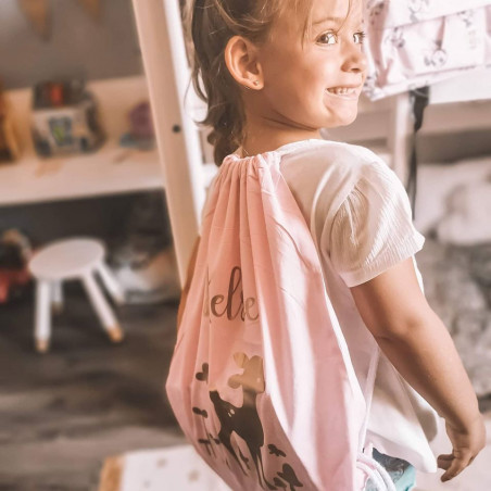 sac coton cordon Faon