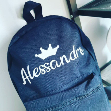 Sac à dos  crèche et maternelle couronne