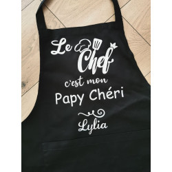 Tablier le chef