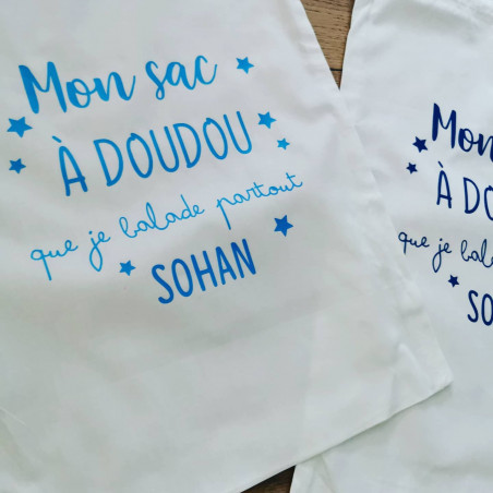 Sac à doudou personnalisé Grand modèle