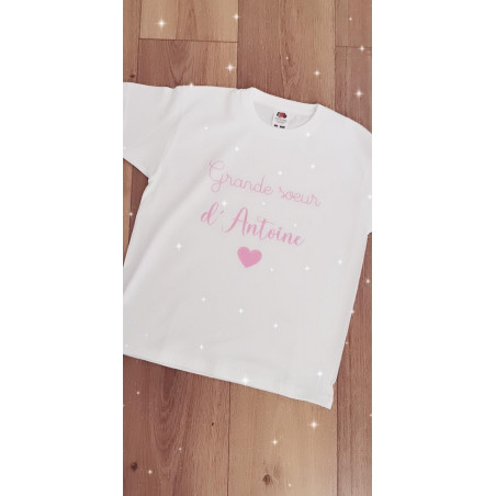 Tee shirt enfant Grande soeur