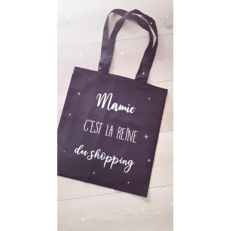 Sac Tote bag reine du shopping