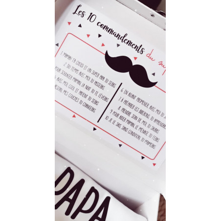 Boîte à papa moustache