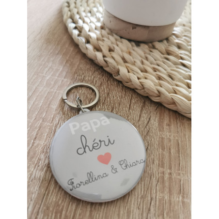 Porte clé papa chéri