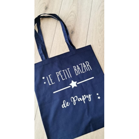 Sac Tote bag le bazar de Papy