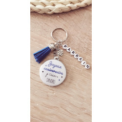 Porte clé joyeux anniversaire