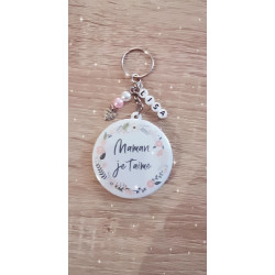 Porte clé XL Maman je...