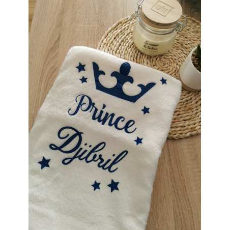 Couverture plaid personnalisé Prince