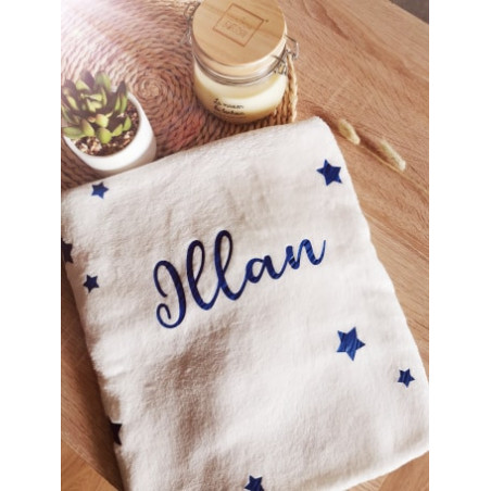 Couverture plaid étoile