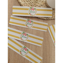 Etiquette bouteille thème...