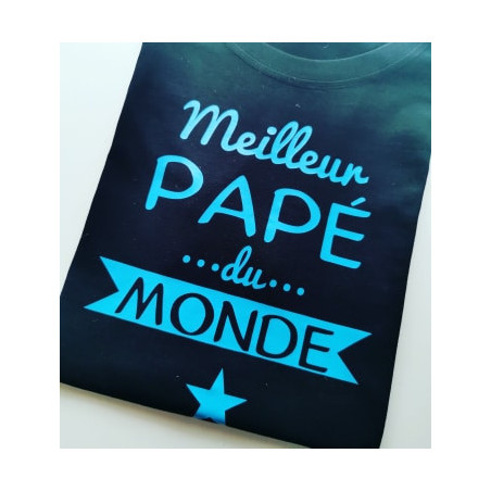 Tee shirt meilleur au monde
