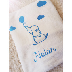 Couverture plaid élephanteau