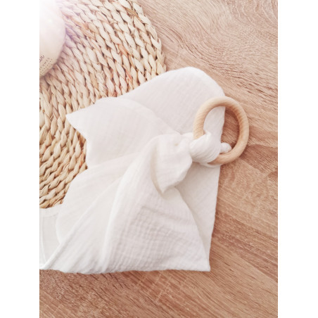 Doudou en lange avec anneau