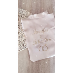 Peignoir Kimono satin mariage