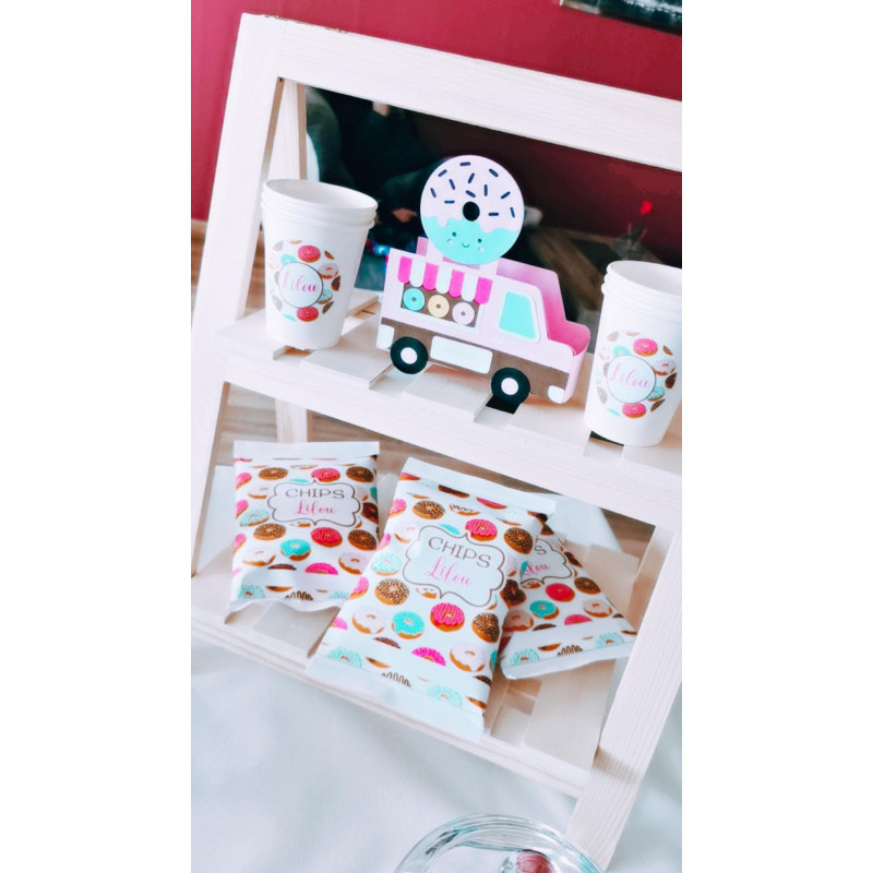 Paquet de chips individuelle donuts