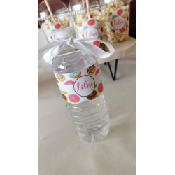 Etiquette bouteille donuts