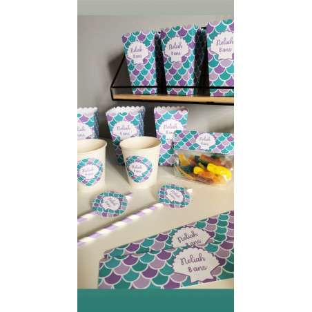 Box anniversaire sirène