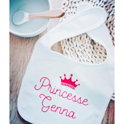 Bavoir Princesse motif...