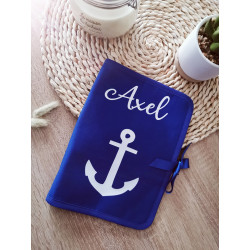 Protège carnet de santé ancre