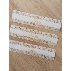 Etiquette bouteille motif...