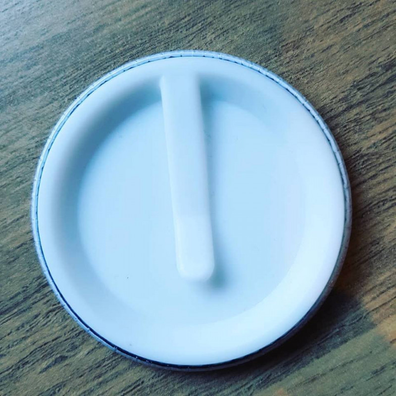 Magnet/porteclé/miroir motif léopard