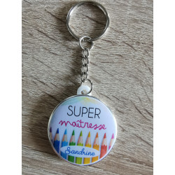 Porte clé petits crayons