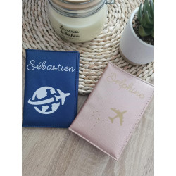 Passeport motif terre avec... 2