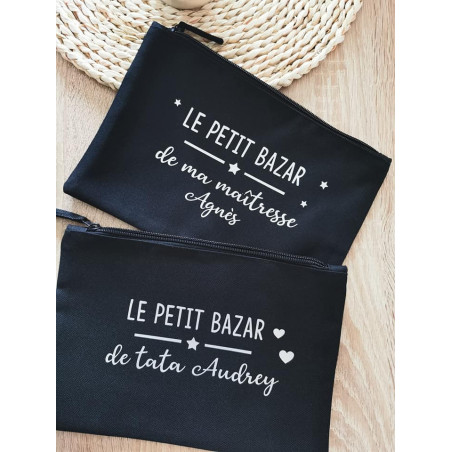 Pochette trousse le petit bazar