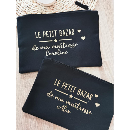Pochette trousse le petit bazar