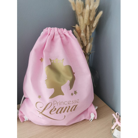 Sac coton cordon princesse