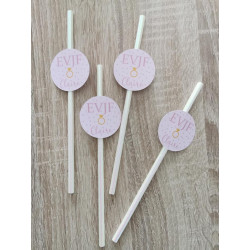 Pailles personnalisées evjf