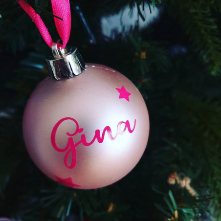 Boule de Noël personnalisée